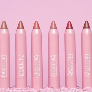 Doll 10 Lip Crayon Bundle of 23 assorted shades